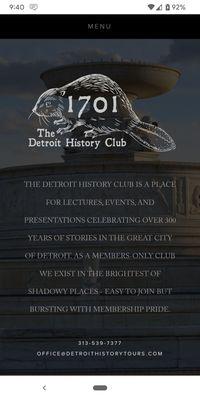 Detroit History Club