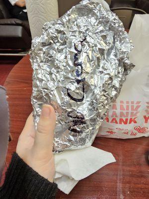 Asked for extra sour cream and got "no crema"