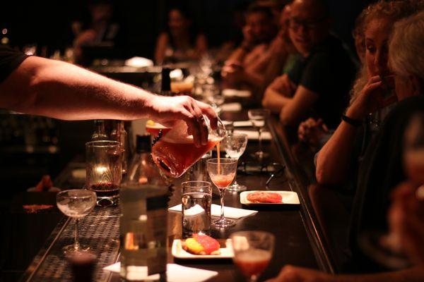 The Fink has the best Ambience of any bar downtown and welcomes our tours