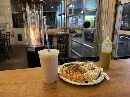 Rey Coliman food truck is 10/10 excellent Mexican food.