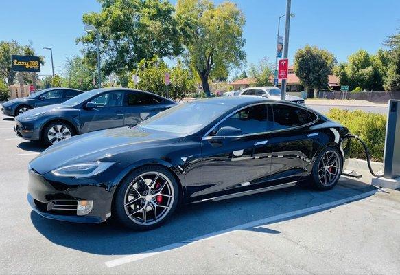 Tesla Supercharger @LazyDog