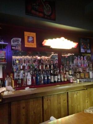 Large bar selection.