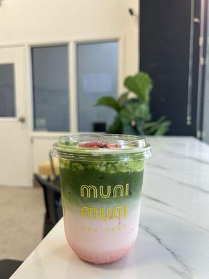 Strawberry Matcha
