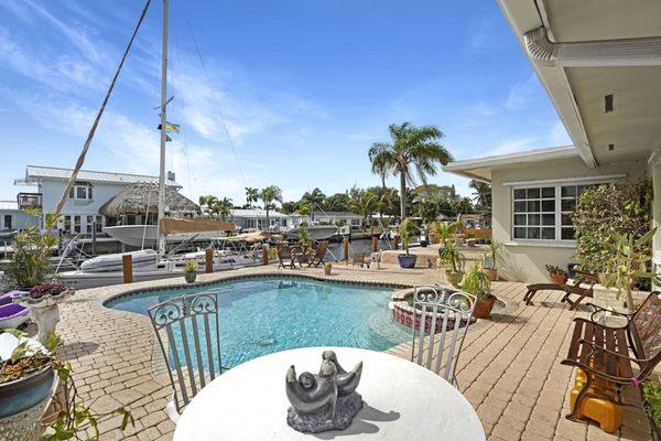 2264 Ne 10 Ct, Pompano Beach, 75 feet of waterfront, Pool Home, east of US! Listed for 1.250, Under Contract