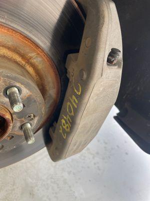 junk yard caliber put on by barts car store should have been a new one poor service