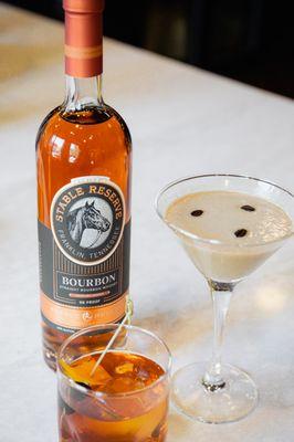 Stable Reserve Straight Bourbon Whiskey & Cocktails