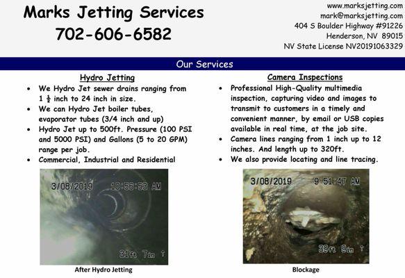 Mark's Jetting Services