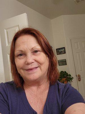 Lisa never disappoints! Really love my cut, color, and partial highlight!