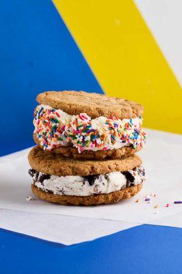 Captain Cookie & the Milkman Double Layered Ice Cream Sandwich