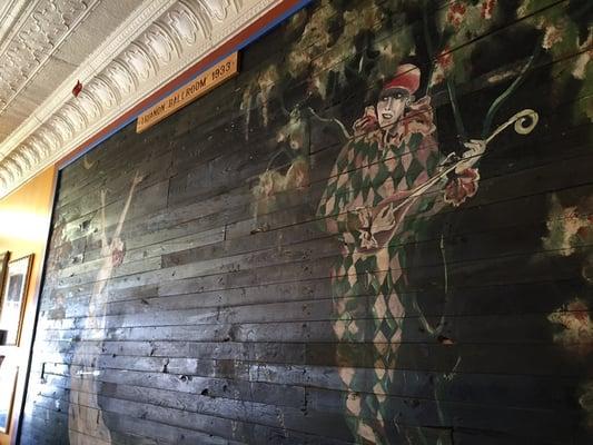 Relic from the demolished Trianon Ballroom (corner of State Road 97 and 29)