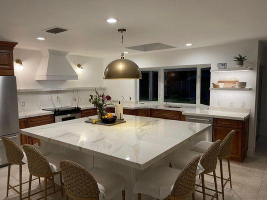 Porcelain countertop