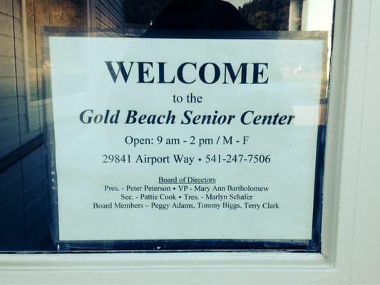 Gold Beach Senior Center