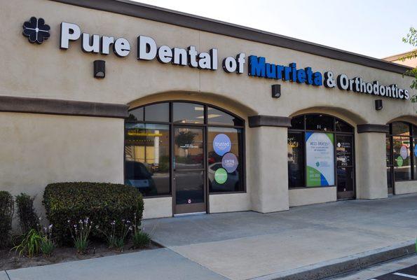 Come visit our private family practice. We also provide braces. Pure Dental is conveniently located in the California Oaks Plaza.