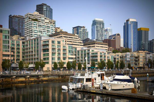 Seattle Marriott Waterfront benefits from a prime location, just moments from Pike Place Market.