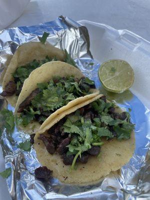 Tacos carne asada