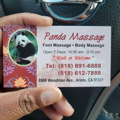 918 Panda Massage