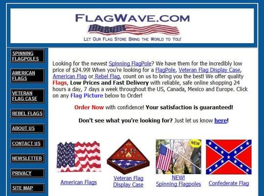 Flagwave.com website