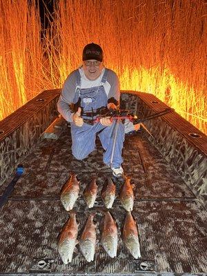 Bowfishing is fun for people of all ages.