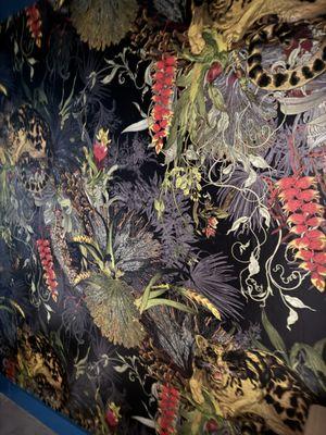 Gorgeous bathroom mural