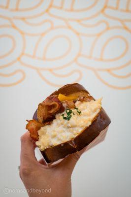 Bacon and Cheese Sandwich