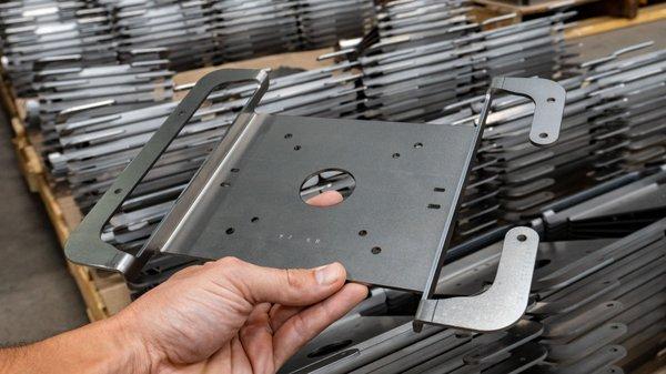 CNC Laser Cut & Formed Precision Sheet Metal Parts