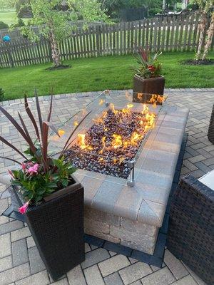 Outside View Brick Paving