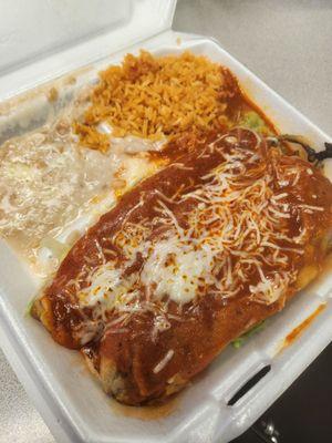 Chile relleno plate