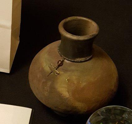 1/6/2019 - An unexpected find - the perfect addition for my raku collection.