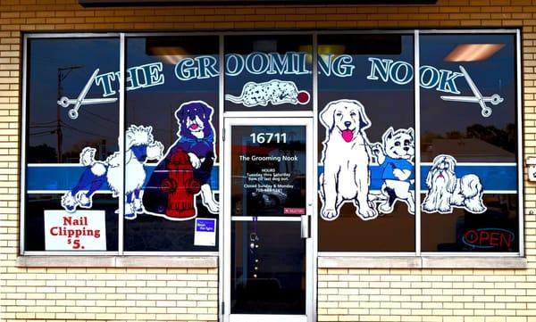 Come visit the ladies at The Grooming Nook!