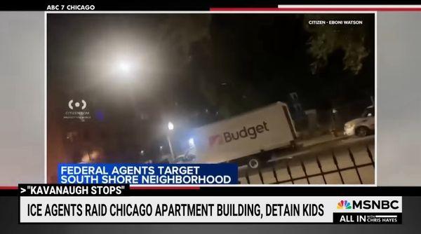 Budget trucks rented to idea agents to round up children.