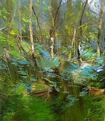 Lynn Boggess oil painting partners since 2001