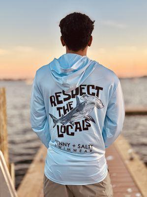 UPF Rashguard featuring our local endangered species