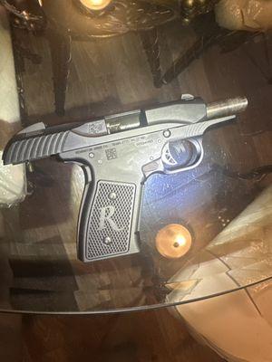 Remington 9mm Luger after the gun cleaning.