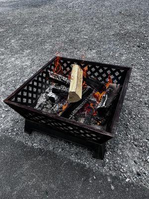 The hosts offer a gathering space.