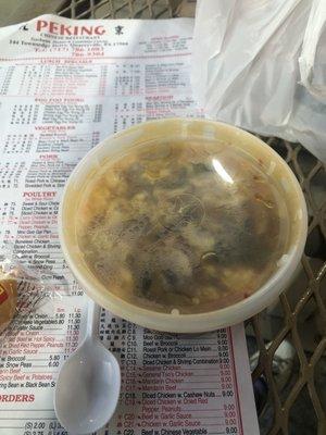 Hot & Sour Soup $2.50