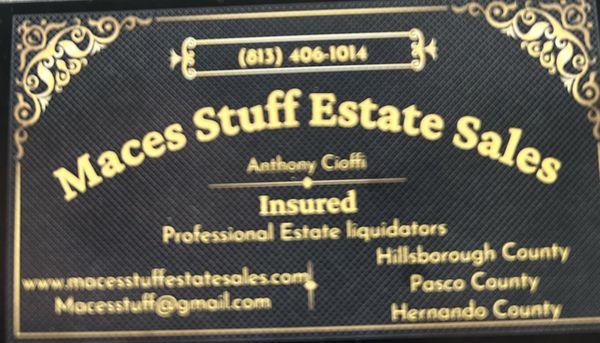 Maces Stuff Estate Sales
