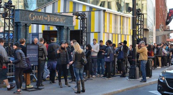 We provided bandwidth for HBO’s Game of Thrones Fan Experience tour stops in LA and Chicago.