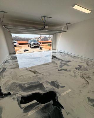 Asheville epoxy floor design epoxy floor