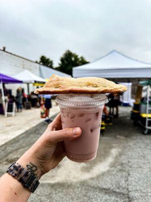 Yea and toast and elderflour