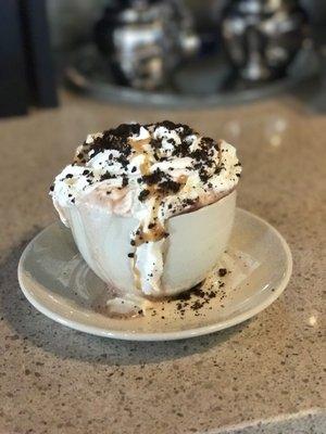 Hot Chocolate made by the Chef personally!