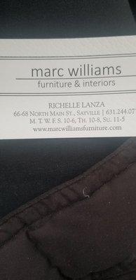 Marc Williams Furniture
