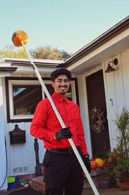 Owner of CamCo Extermination, Cameron Ruehling