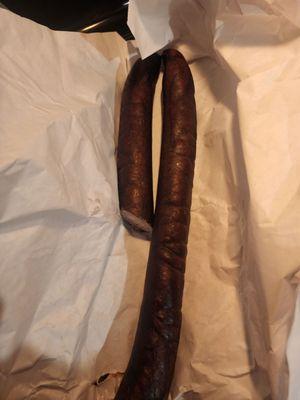 Smoked Kebalsi- never had it before but it was very good