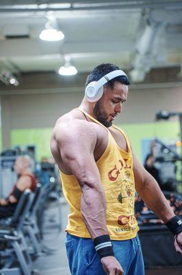 Coach Jesus Walking Before His Clients, Being a Great Example of What Consistency and Amazing Enjoyable Habits Can Do in the Long Run