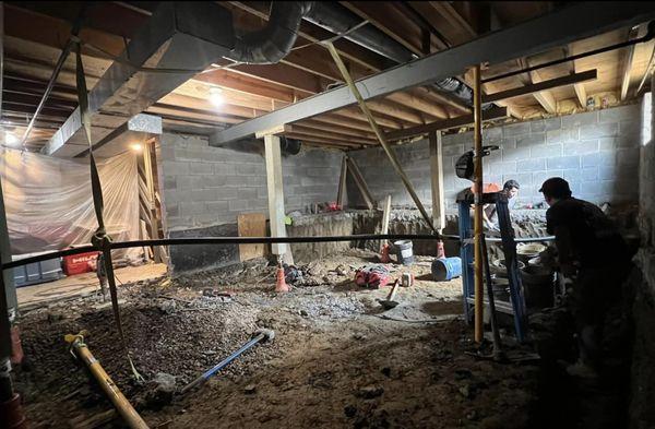 Hydra Basement Waterproofing & Structural Repair