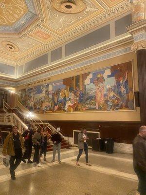 Inside the Keybank State Theatre in Playhouse Square -- Saturday, 13 April 2024