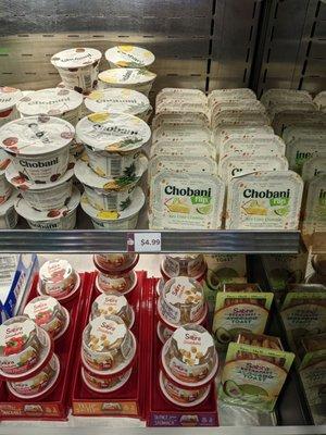 Chobani. The key lime pie yogurt sounds cool.