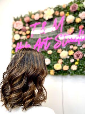 light Caramel highlights