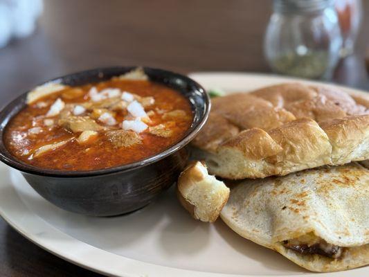 Menudo small and Gordita