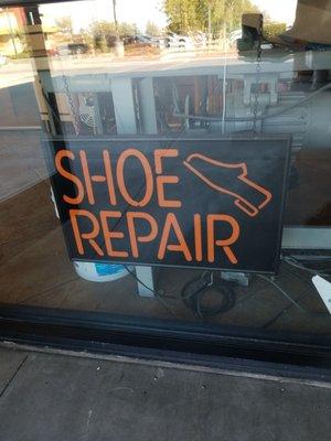 Shoe repair and cleanets